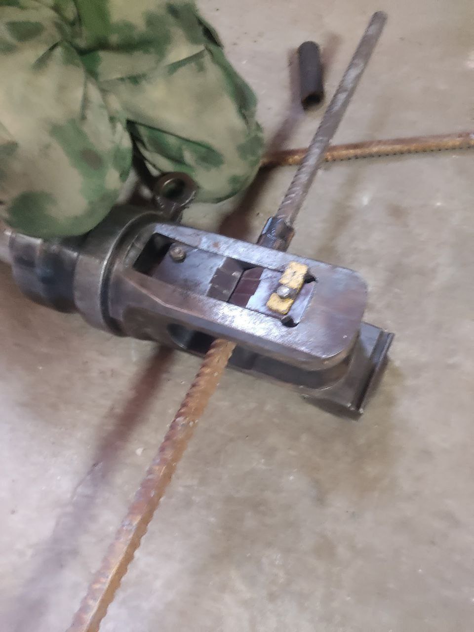 Процесс монтажа муфты